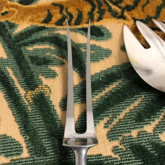 101+g Sterling Silver “Saint Jerne” aka Stars Serving Utensils Set E Dragsted - Picture 8 of 8